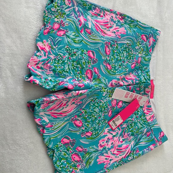 Pants - Lilly Pulitzer Amalfi Blue knit short.